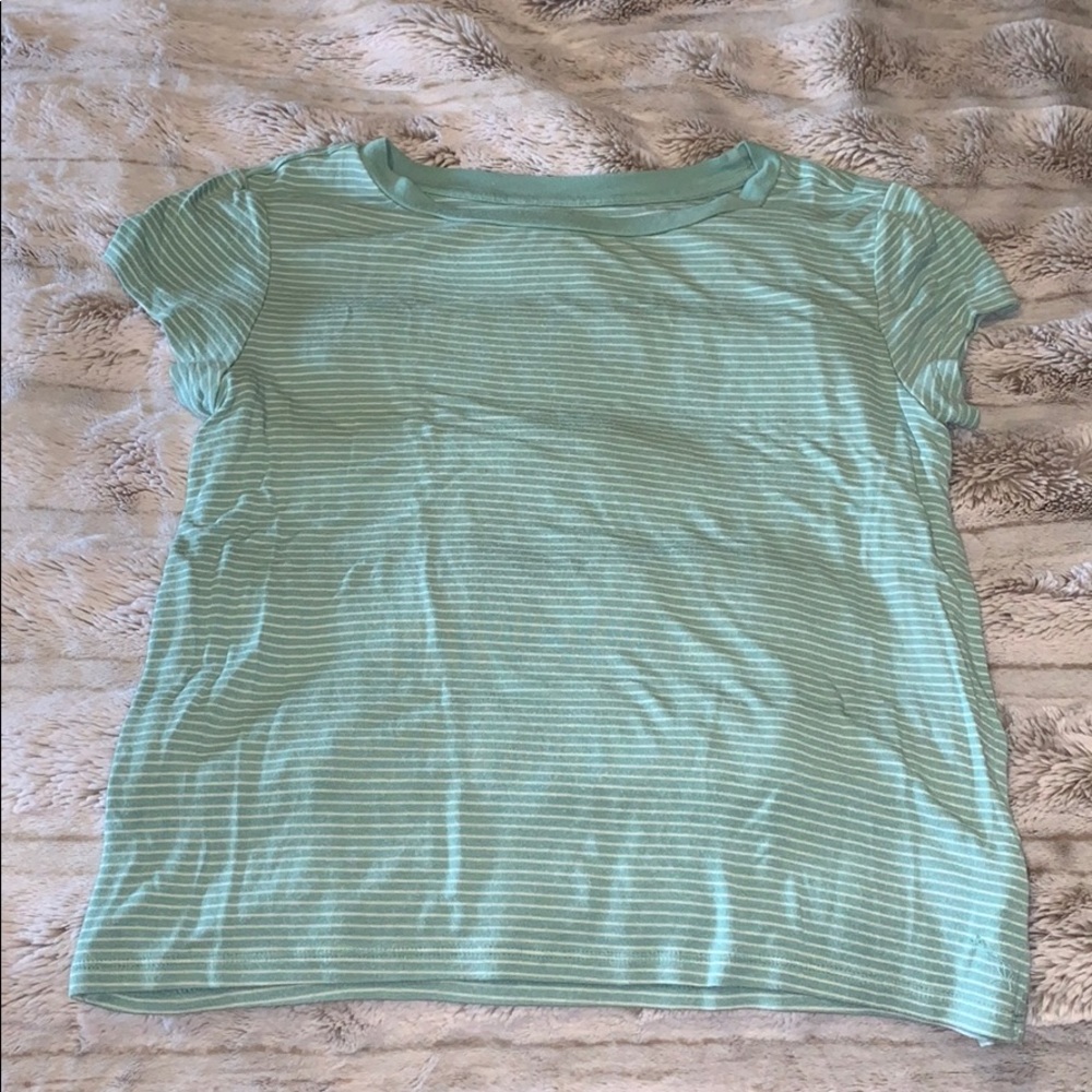 american eagle soft & sexy t shirt. blue and white